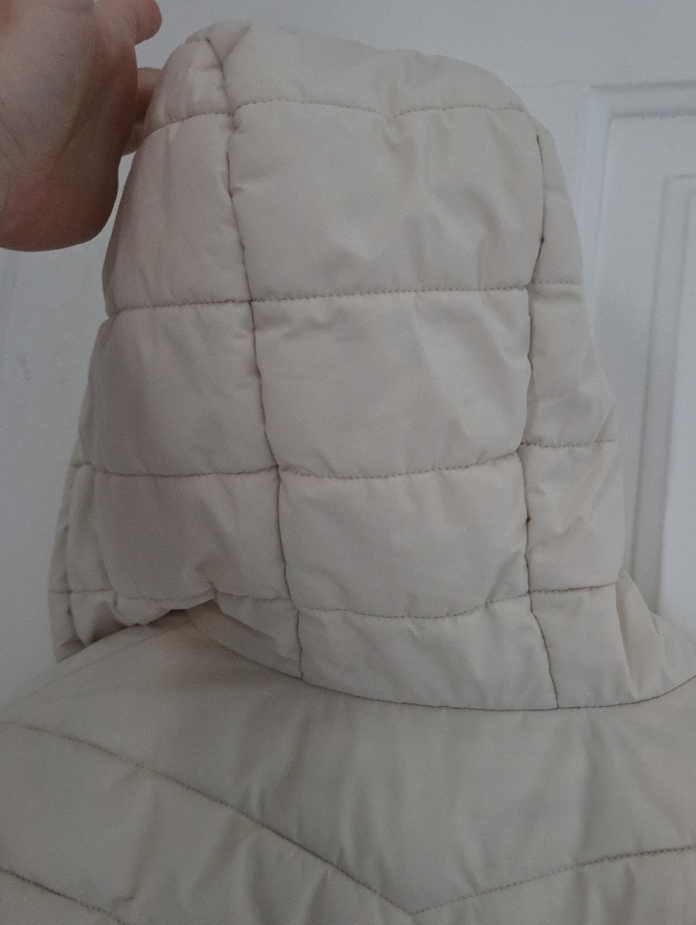 Lauren Ralph Lauren Cream Puffer Jacket - Picture 11 of 12